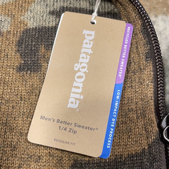 NWT Patagonia Better Sweater 1/4 Zip Sz XS - Picture 8 of 10